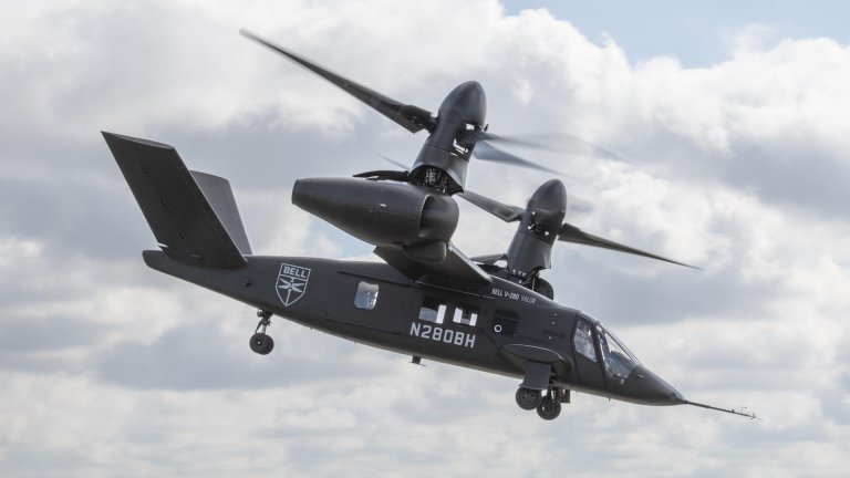 The U.S. Army's Future Long-Range Assault Aircraft (FLRAA) tiltrotors will be designated MV-75s, the service announced today at the Army Aviation Association of America's annual Mission Solutions Summit.